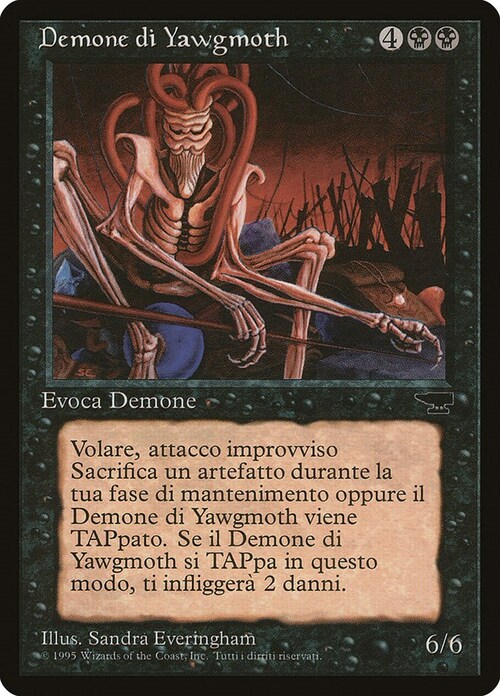 Yawgmoth Demon Card Front