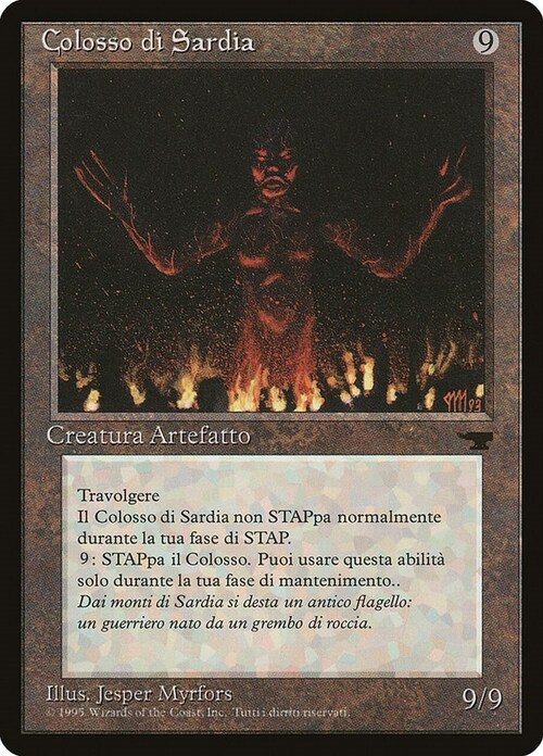 Colossus of Sardia Card Front