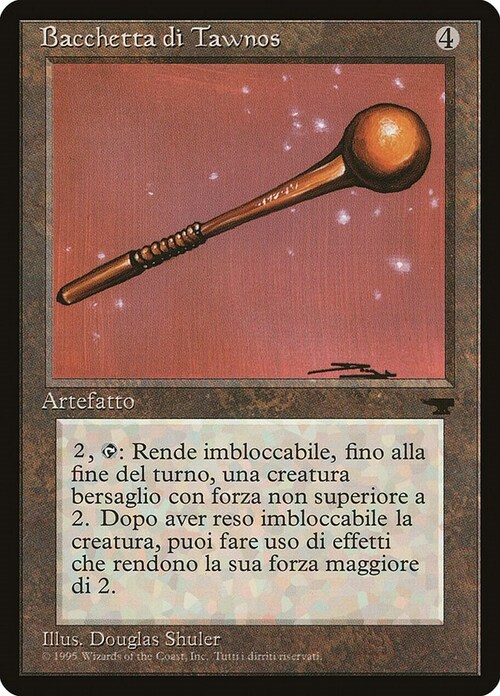 Tawnos's Wand Card Front