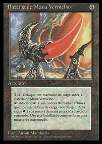 Accumulatore di Mana Rosso Card Front