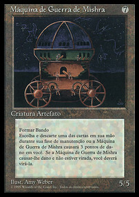 Mishra's War Machine Card Front