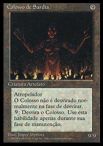 Colossus of Sardia Card Front