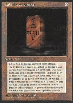 Tavoletta di Bronzo Card Front