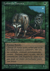 Timber Wolves Card Front