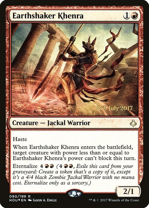 Earthshaker Khenra Card Front