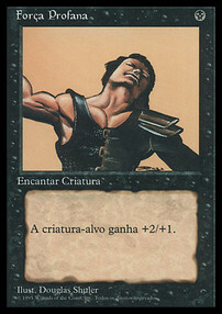 Unholy Strength Card Front