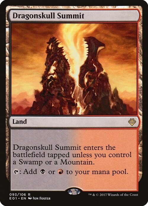 Dragonskull Summit Card Front