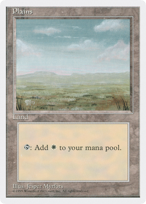 Plains Card Front