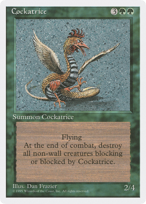 Cockatrice Card Front