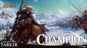 Khans of Tarkir: Game Day Champion Playmat