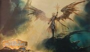 Tapete Cicatrices de Mirrodin: Ángel ráfaga solar