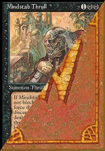 Mindstab Thrull Card Front