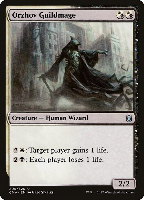 Orzhov Guildmage Card Front