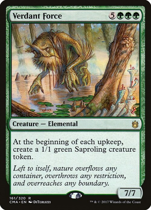 Verdant Force Card Front