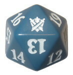 Khans of Tarkir: D20 Die (Blue)