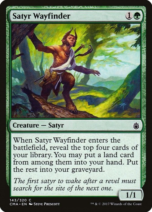 Satyr Wayfinder Card Front