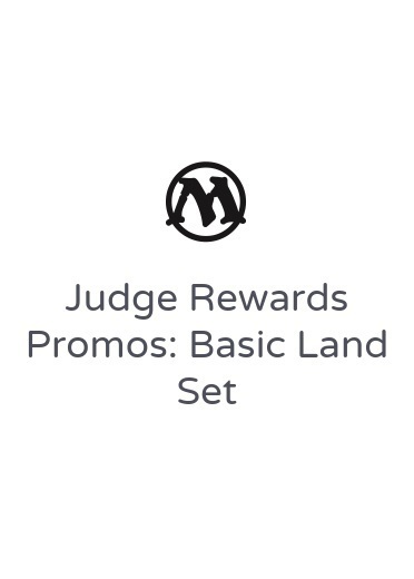 Set di terre base di Judge Rewards Promos