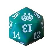 Aether Revolt: D20 Die (Green)