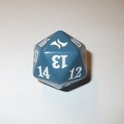 Fate Reforged: D20 Die (Blue)