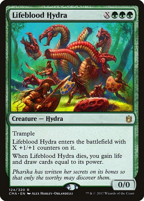 Lifeblood Hydra Card Front