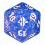 Blue Rise of the Eldrazi D20 Die