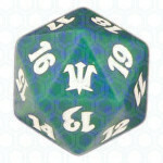 Green Innistrad D20 Die