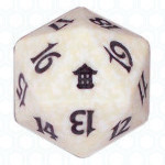 White Saviors of Kamigawa D20 Die