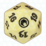 White Scars of Mirrodin D20 Die