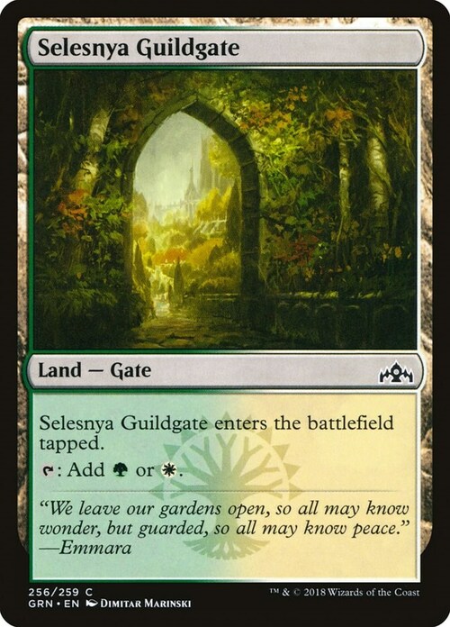 Selesnya Guildgate Card Front