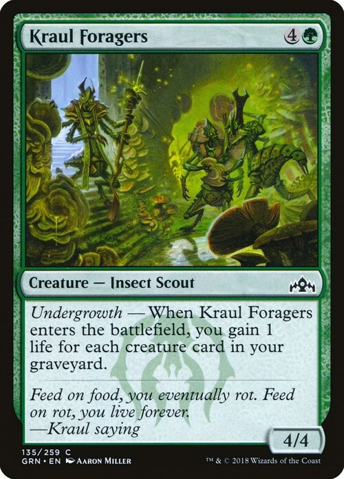 Kraul Foragers Card Front