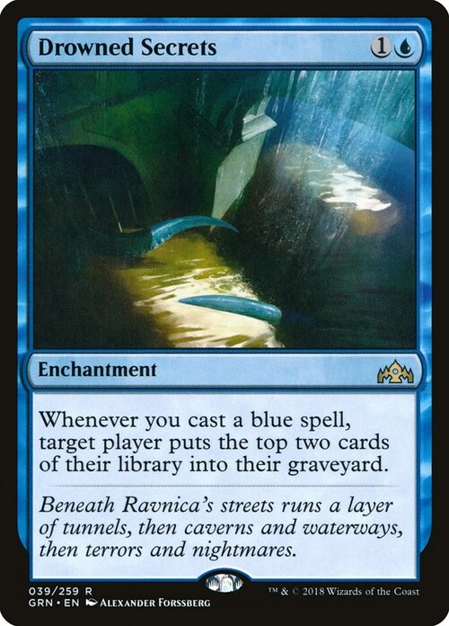 Drowned Secrets Card Front