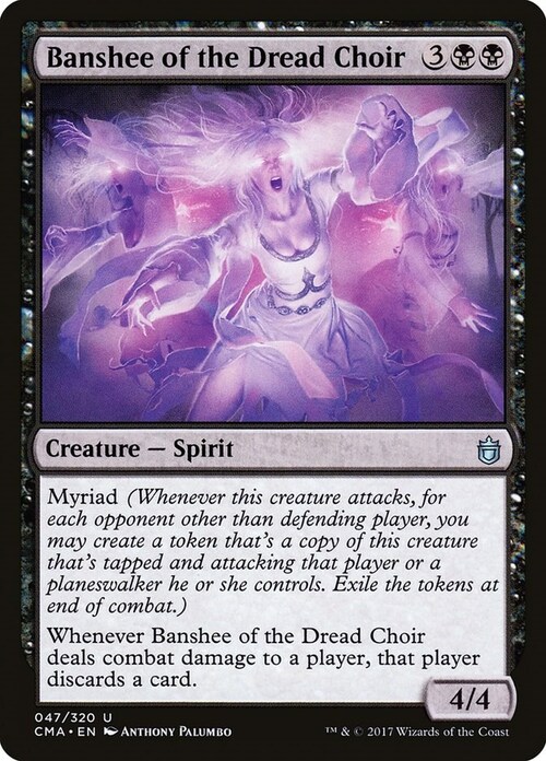 Banshee of the Dread Choir Card Front