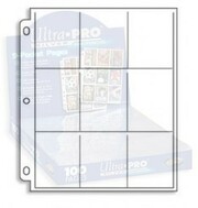 1x Ultra Pro SILVER Nine Pocket Page