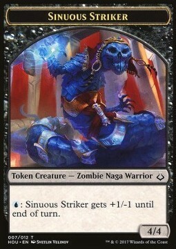 Sinuous Striker / Zombie Card Front