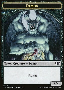 Demon / Zombie Card Front