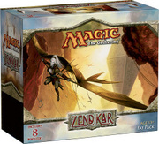 Scatola di Fat Pack de Zendikar vuota