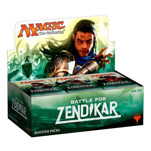 Box di buste di Battaglia per Zendikar