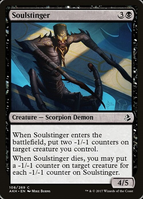 Soulstinger Card Front