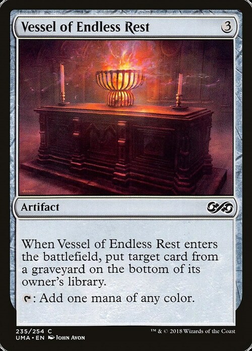 Vessel of Endless Rest Card Front