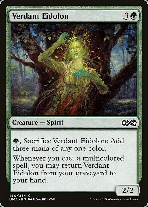 Verdant Eidolon Card Front