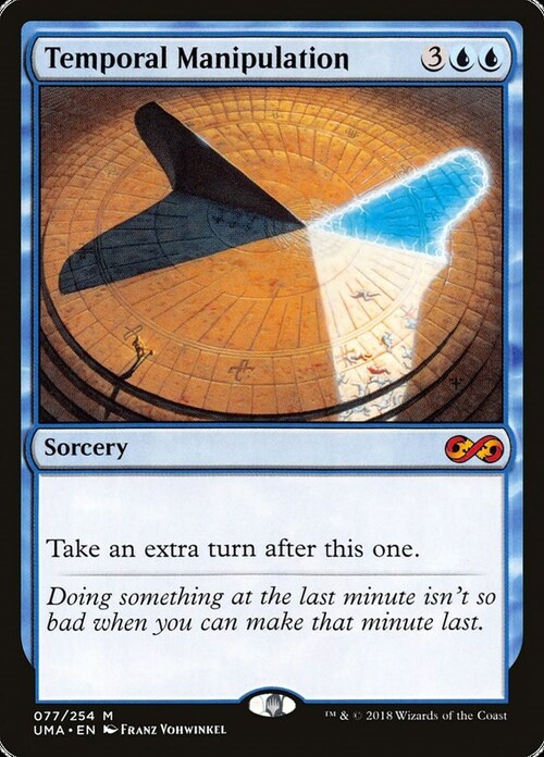 Temporal Manipulation Card Front