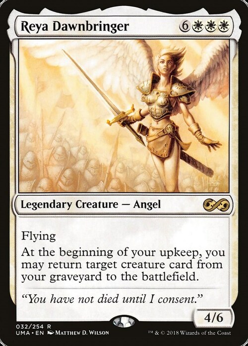 Reya Dawnbringer Card Front