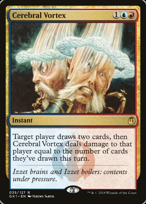 Cerebral Vortex Card Front