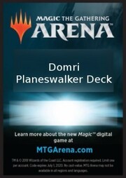 Arena Code Card