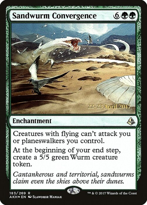 Sandwurm Convergence Card Front