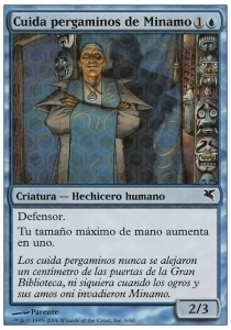 Minamo Scrollkeeper Card Front