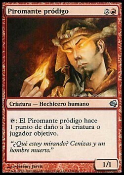 Prodigal Pyromancer Card Front