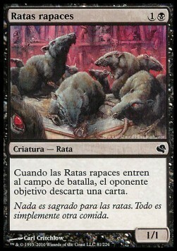 Ravenous Rats Card Front