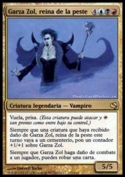 Garza Zol, Plague Queen Card Front