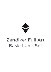 Zendikar Full Art Basic Land Set